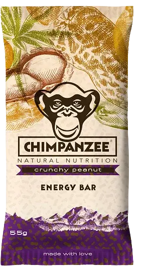CHIMPANZEE Energy bar Crunchy Peanut 55 g