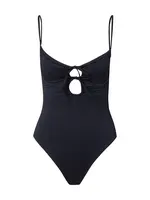 HOLLISTER Jednodielne plavky  čierna