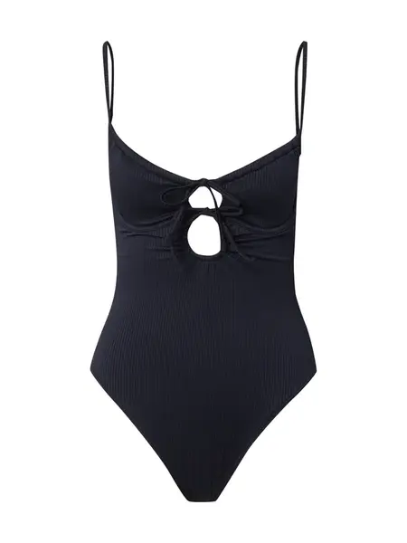 HOLLISTER Jednodielne plavky  čierna