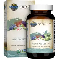 Garden of Life Organics Men’s Multi 40+ tablety s multivitamínovým komplexom pre mužov 60 tbl