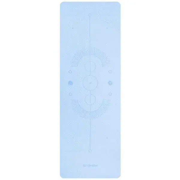 Spokey MANDALA Jóga podložka, světle modrá, velikost