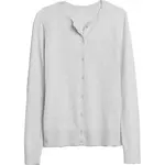 GAP V-KI CREW CARDI Dámsky kardigán, sivá, veľkosť