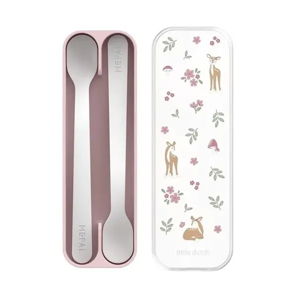 Little Dutch Fairy Garden Lžičky s pouzdrem 2 ks