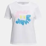 Dívčí tričko Under Armour UA Bubble Wordmark SS - Holky