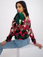 Blouse-DHJ-BZ-6550-4.40-dark green