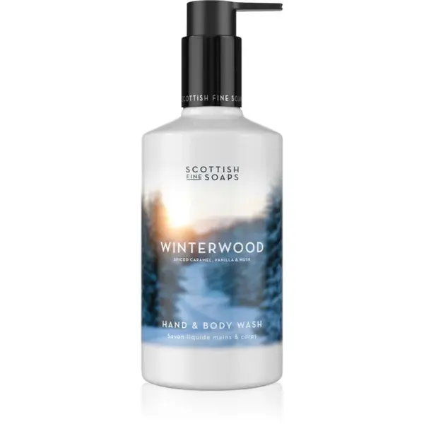 Scottish Fine Soaps Winterwood tekuté mýdlo na ruce a tělo 300 ml