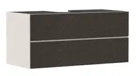 Hansgrohe Xevolos E - Umývadlová skrinka, 118x56x55 cm, 2 zásuvky, matná béžová/textilná tmavá sivá 54194660