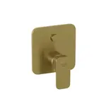 Kludi Renon - Batéria pod omietku na 2 spotrebiče, kefované zlato 42759N075