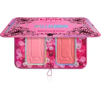 NYX Professional Makeup Bridgerton Royal Blush paleta tvářenek odstín 01 Wallflower 2x5 g