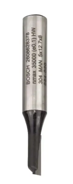 Bosch Príslušenstvo - Frézovací bit na drevo, žliabkovací, 5x51 mm 2608628378