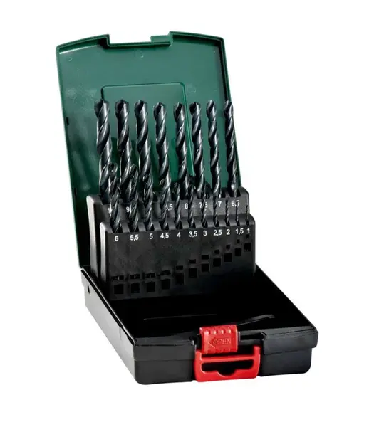 Metabo - 19-dielna súprava vrtákov do kovu 627666000