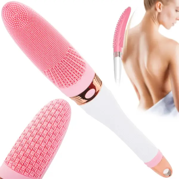 Silikónová masážna kefka do kúpeľa, Beauty