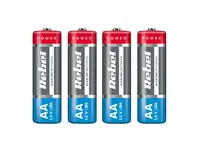 Baterie AA (R6) alkalická REBEL Alkaline 4ks / shrink BAT0061