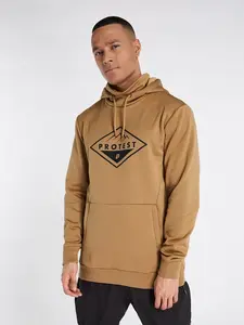 Pánská mikina protest issyk tmavě béžová xl