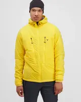 Pánská větruodolná bunda silvini lupo neonově žlutá/tmavě šedá m