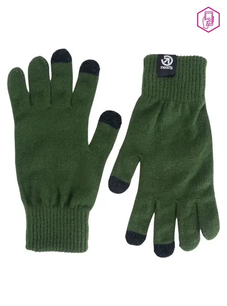 Rukavice meatfly boyd zelená one size