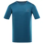 Pánské rychleschnoucí triko s cool dry alpine pro basik petrolejová 4xl
