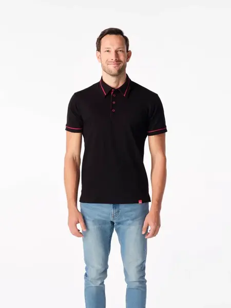 Pánská polokošile cityzen massy černá l