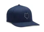 Fox kšiltovka Head Flexfit Midnight | Modrá | Velikost S/M