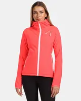 Dámská fleecová mikina s kapucí kilpi frensis-w růžová 40