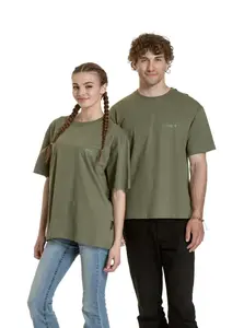 Meatfly unisex tričko Minimal Olive | Zelená | Velikost L/XL | 100% bavlna