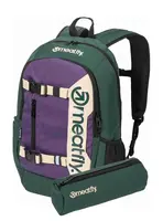 Meatfly batoh Basejumper Botanical / Purple 22 L + PENÁL ZDARMA | Fialová | Objem 22 L
