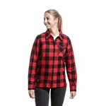 Dámská košile meatfly olivia 2.0 premium červená xs