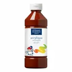 Akrylová barva Lefranc Education 500ml – 535 Brown
