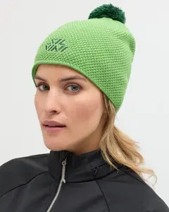 Unisex pletená čepice silvini airoso zelená l/xl
