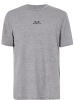 Oakley pánské tričko Bark New Ss Athletic Heather Grey | Šedá | Velikost L