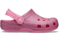 Dětské boty crocs classic glitter růžová 33-34