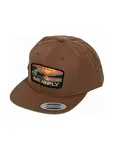 Meatfly kšiltovka Hornet Snapback Red Alaska / Tan | Hnědá | Velikost One Size