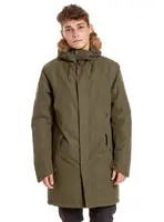 Pánská zimní bunda meatfly lars parka zelená s