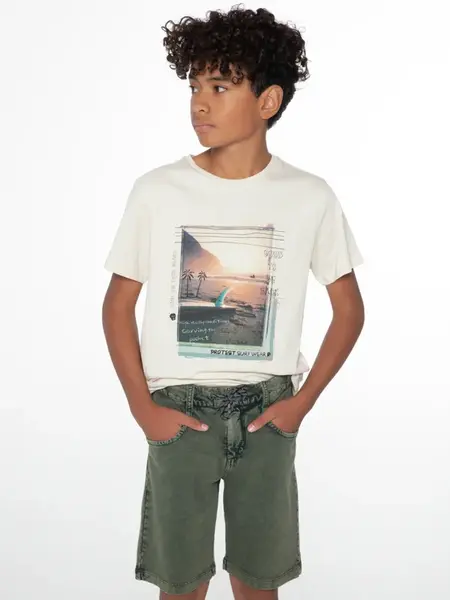 Chlapecké kraťasy protest orlin zelená 164