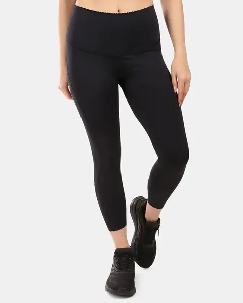 Dámské 7/8 fitness legíny kilpi rivian-w s funkcí opti-dry černá 42