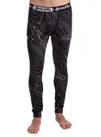 Pánské termo kalhoty meatfly sloan černá l