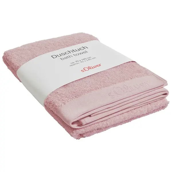 S. Oliver OSUŠKA DO SPRCHY, 70/140 cm, světle růžová