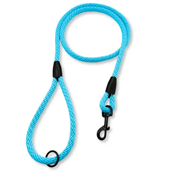 PafDog® Klasické vodítko s poutkem na ruku, 10mm, světle tyrkysové PAF-912