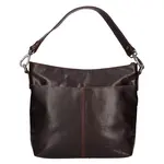 Dámská kožená kabelka Greenwood Stella - tmavě hnědá