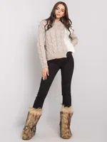 Sweater-TO-SW-77.12-dark beige