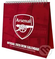 Oficiální stolní kalendář 2026 FC Arsenal (16 x 17,5 cm)