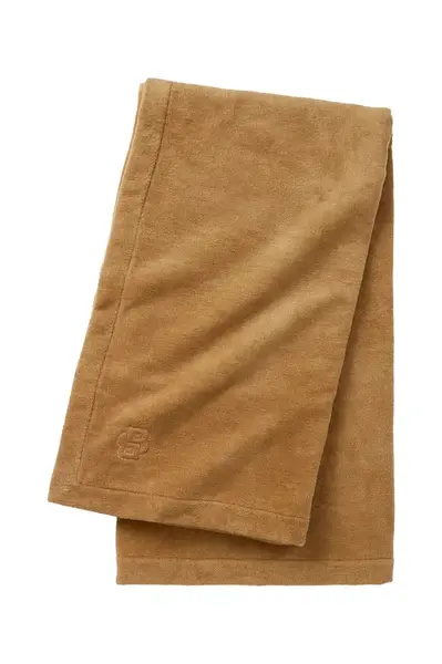 Deka BOSS REVERSO Camel 130 x 170 cm hnědá barva