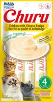 INABA Cat Churu Pyré - kuře se sýrem 4 x (4 x 14 g)
