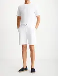 89749 Dewberry Mens Sport Style Pocket Shorts-WHITE