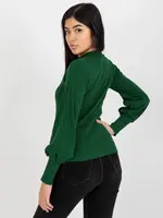 Blouse-RV-BZ-5223.15-dark green