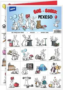 Pexeso MFP 3xA4 Bob a Bobek
