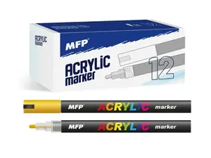 Akrylový popisovač MFP 4mm - zlatý