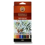 Akvarelové pastelky Koh-i-noor Mondeluz 3716 - 12 barev