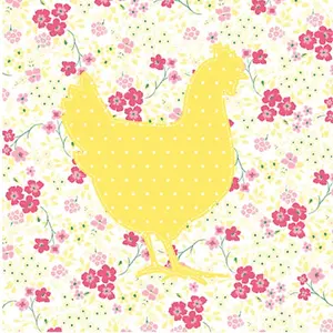 Ubrousek P 33x33 velikonoce MES200734