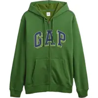 GAP V-HERITAGE LOGO FZ SNL Pánská mikina, zelená, velikost